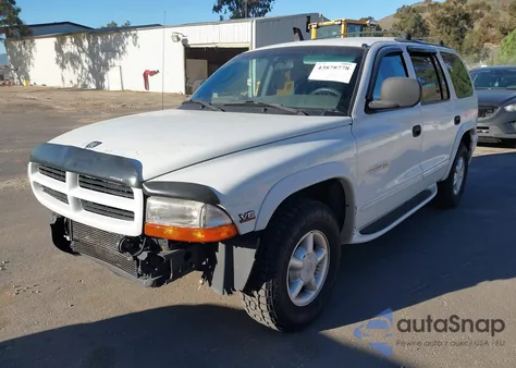 2000 Dodge Durango z USA, uszkodzony, nr VIN 1B4HR28YXYF191852